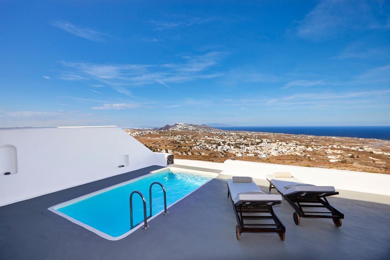 Carpe Diem Santorini Pyrgos Kallistis Bagian luar foto